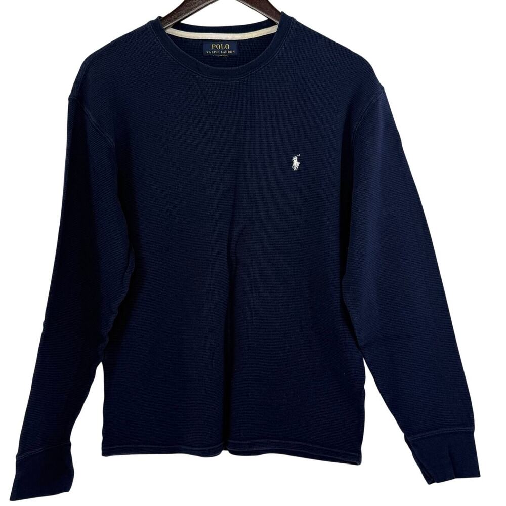 Polo Ralph Lauren Navy Waffle Thermal Approx M